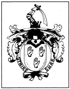 Дворянский герб рода Грейгов, пожалованный Екатериной II С. К. Грешу за разгром турецкого флота при Чесме.