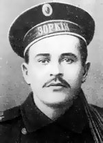 А. С. Птахов — председатель военно-революционного комитета в Геническе в 1918 г. Фото 1916 г.