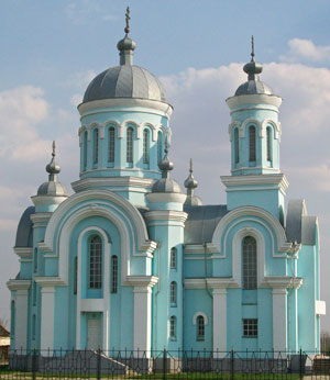 Церковь Св. Ольги в с. Токаревка Белозерского района. 1996-1998. (источник panoramio.com)