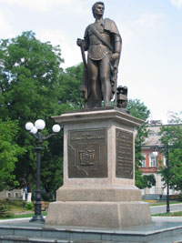 Памятник ос­нователю города князю Потемкину