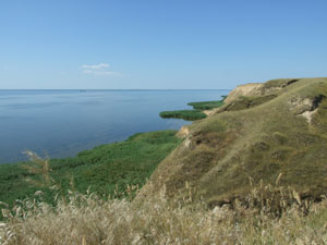 Обрывистый берег близ Станслава (источник paramio.com)