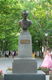 Памятник А. В. Суворову. 1950