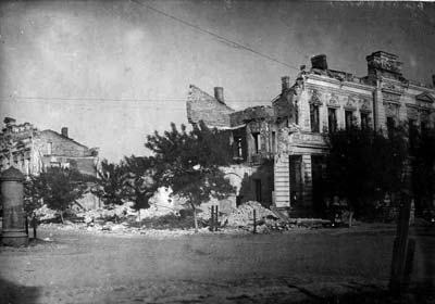 Разрушенные улицы освобожденного Херсона