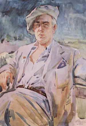 Шовкуненко А. "Портрет художника Г.Савицкого", 1946