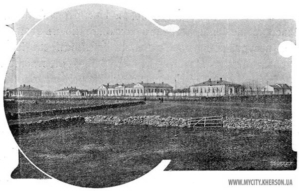 Нагартавская больница (на 45 кроватей). Новыя зданія, построенныя въ 1898—99 г.г.